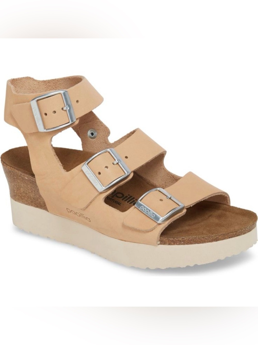 Free People Birkenstock papillon Linnea Women’s  wedge Sandals tan 39